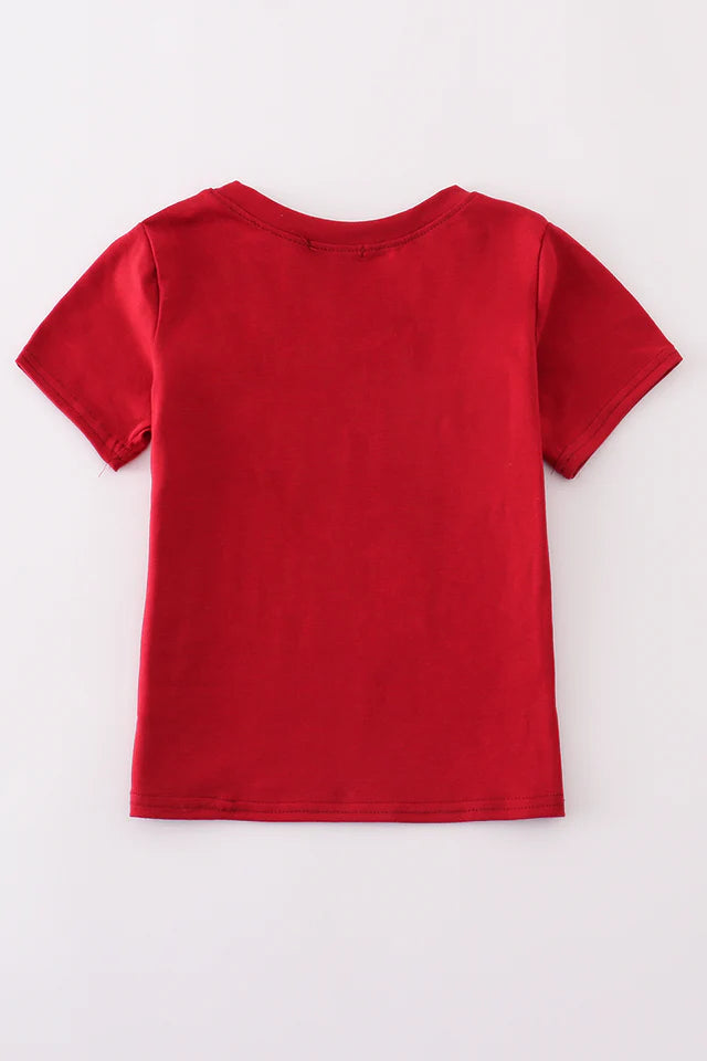 Alabama Elephant French Knot Top