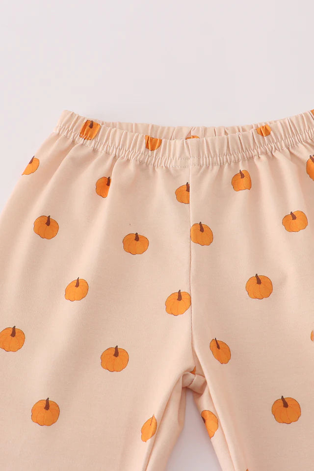 Khaki Print Pajamas Set