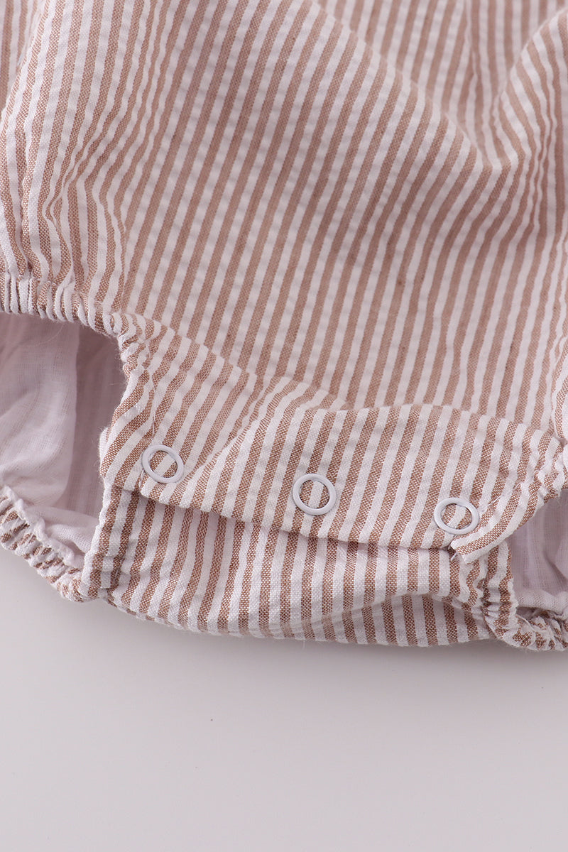 Premium Brown Cross Embroidery Bubble