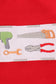 Red Toolbox Embroidery Bubble