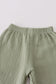 Premium Sage Ruffle Pants Set
