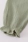Premium Sage Ruffle Pants Set