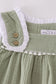 Premium Sage Ruffle Pants Set