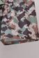 Green Camouflage Cross Applique Shorts Set
