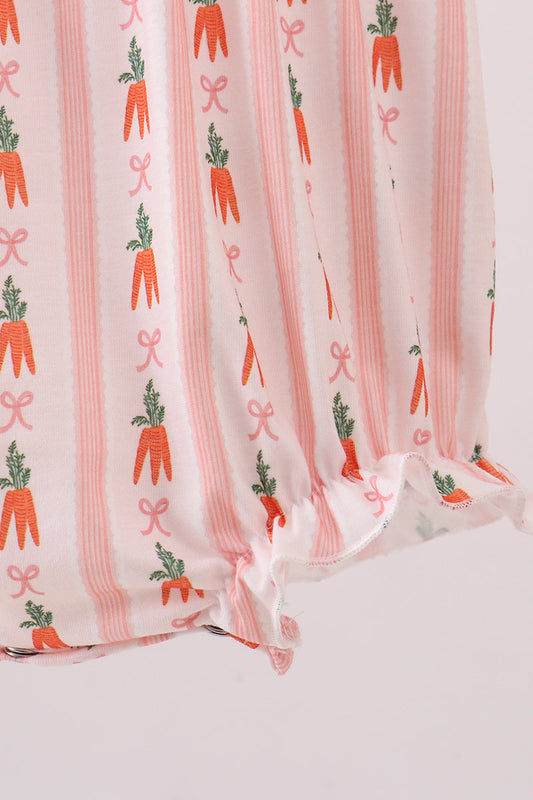 Bunny embroidery ruffle bubble