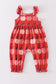 Platinum Apple Print Girl Romper